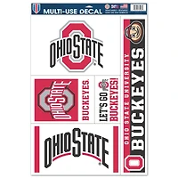 WinCraft Ohio State Buckeyes 11'' x 17'' Multi-Use Decal Sheet