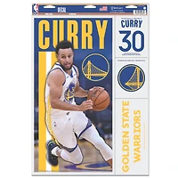 WinCraft Stephen Curry Golden State Warriors 11'' x 17'' Multi-Use Decal Sheet