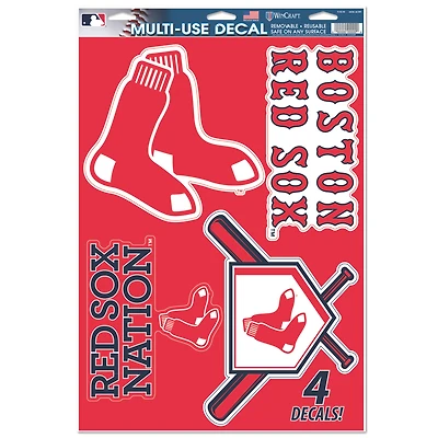 WinCraft Boston Red Sox Primary 11'' x 17'' Multi-Use Decal Sheet