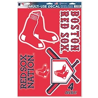 WinCraft Boston Red Sox Primary 11'' x 17'' Multi-Use Decal Sheet