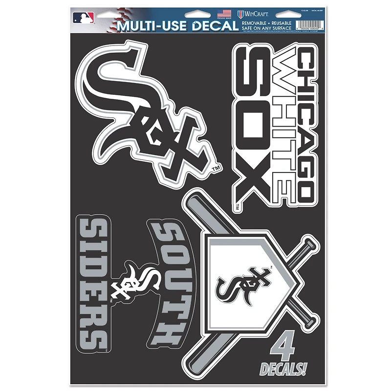 WinCraft Chicago White Sox Primary 11'' x 17'' Multi-Use Decal Sheet