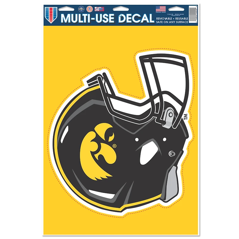 WinCraft Iowa Hawkeyes Primary 11'' x 17'' Multi-Use Decal Sheet