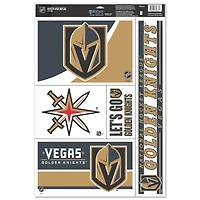 WinCraft Vegas Golden Knights 11'' x 17'' Multi-Use Decal Sheet