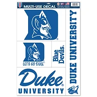 WinCraft Duke Blue Devils 11'' x 17'' Multi-Use Decal Sheet