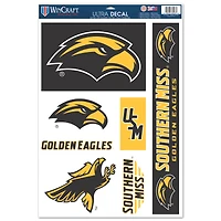 WinCraft Southern Miss Golden Eagles 11'' x 17'' Multi-Use Decal Sheet