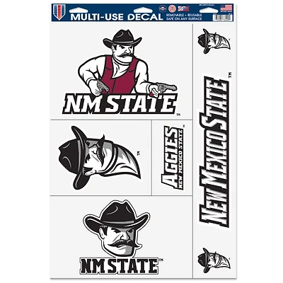 WinCraft New Mexico State Aggies 11'' x 17'' Multi-Use Decal Sheet