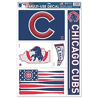 WinCraft Chicago Cubs 11'' x 17'' Multi-Use Decal Sheet