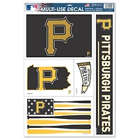 WinCraft Pittsburgh Pirates 11'' x 17'' Multi-Use Decal Sheet