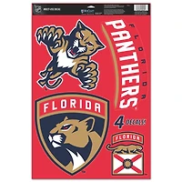 WinCraft Florida Panthers Primary 11'' x 17'' Multi-Use Decal Sheet