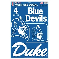 WinCraft Duke Blue Devils Primary 11'' x 17'' Multi-Use Decal Sheet