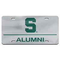 WinCraft Michigan State Spartans Team Logo 6 Laser Cut Acrylic License Plate