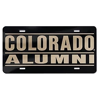 WinCraft Colorado Buffaloes Team Logo 2 Laser Cut Acrylic License Plate