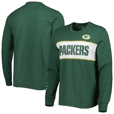 Men's Tommy Hilfiger Green Green Bay Packers Peter Team Long Sleeve T-Shirt