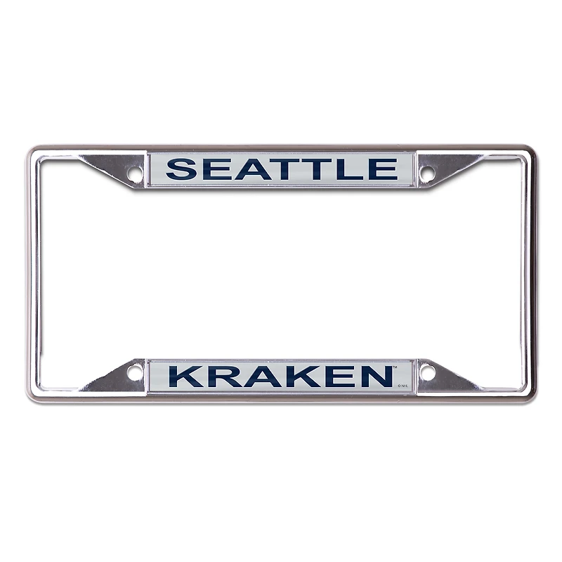 WinCraft Seattle Kraken Laser-Cut License Plate Frame