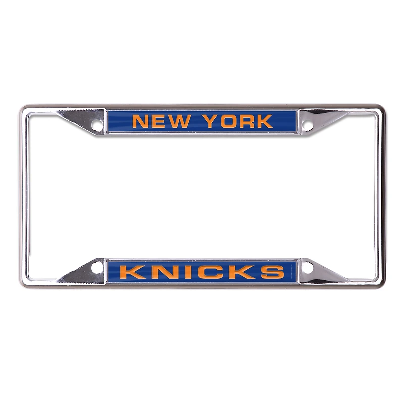 WinCraft New York Knicks Laser-Cut License Plate Frame