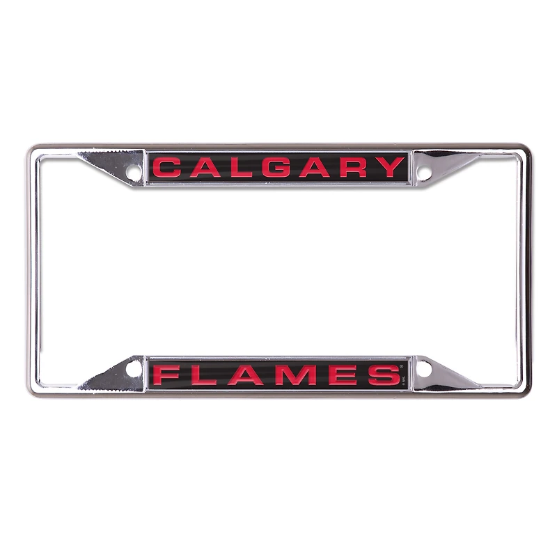 WinCraft Calgary Flames Laser-Cut License Plate Frame