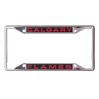 WinCraft Calgary Flames Laser-Cut License Plate Frame