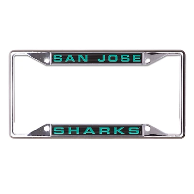 WinCraft San Jose Sharks Laser-Cut License Plate Frame
