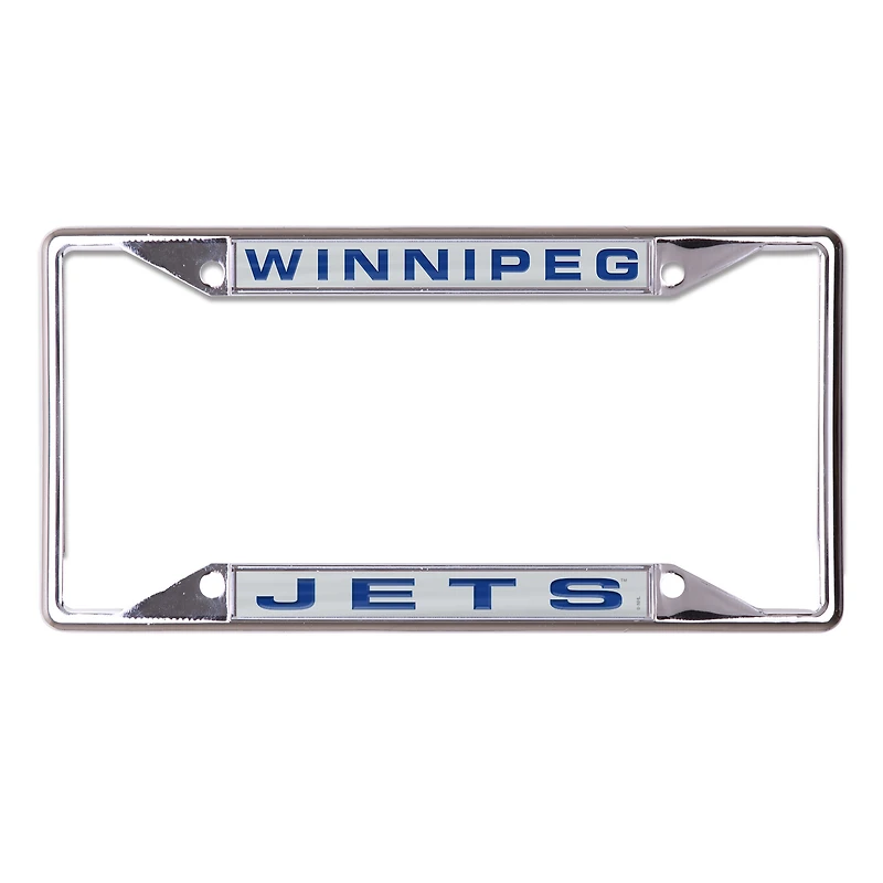 WinCraft Winnipeg Jets Laser-Cut License Plate Frame