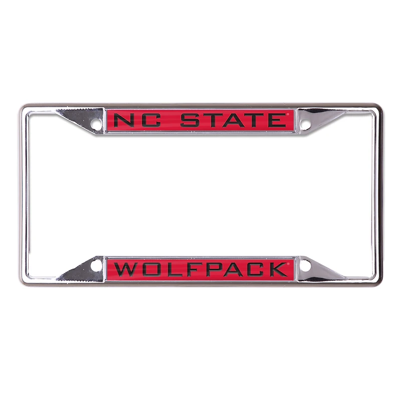 WinCraft NC State Wolfpack Laser-Cut License Plate Frame