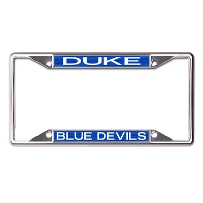 WinCraft Duke Blue Devils Laser-Cut Metallic License Plate Frame