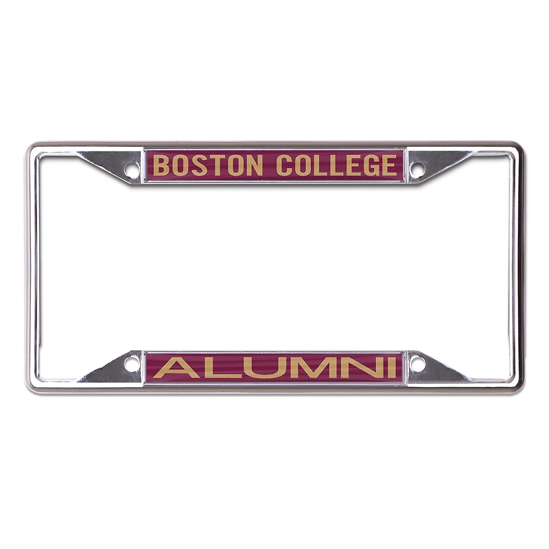 WinCraft Boston College Eagles Alumni School Supporter Laser Cut Metal License Plate Frame