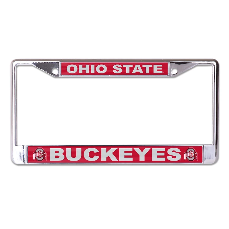 WinCraft Ohio State Buckeyes S/L School Printed Wordmark License Plate Frame