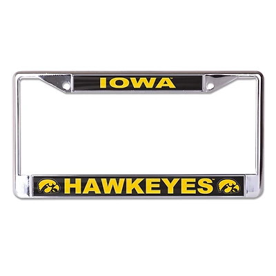WinCraft Iowa Hawkeyes S/L School Printed Team License Plate Frame