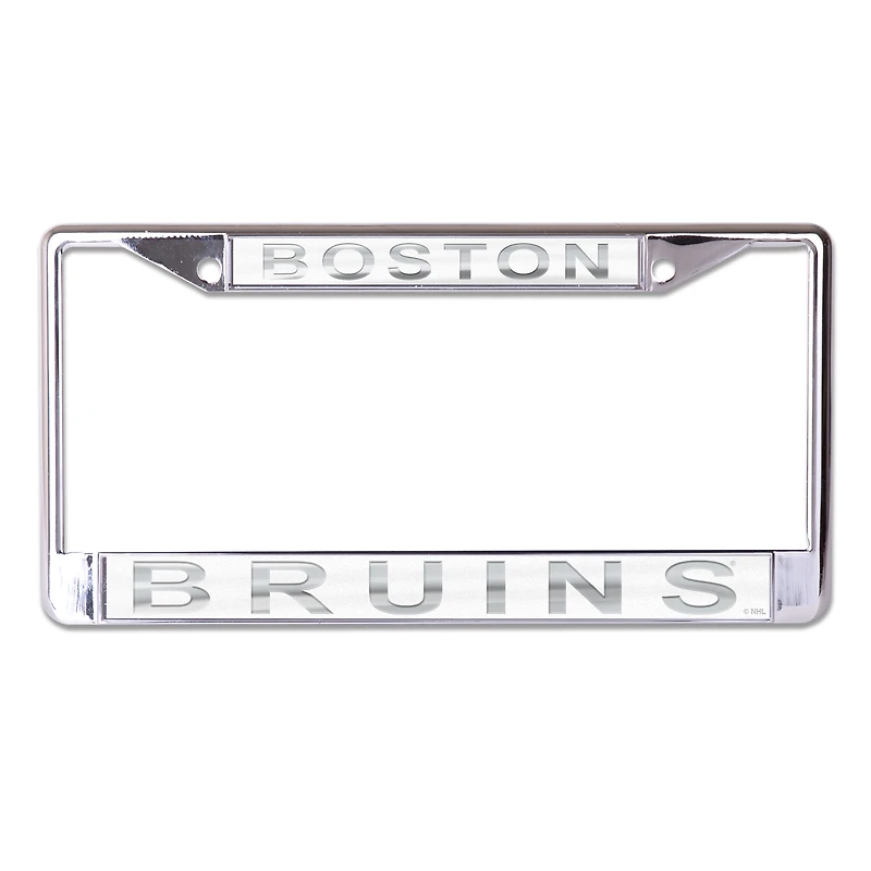 WinCraft Boston Bruins Primary Logo S/L Metal License Plate Frame