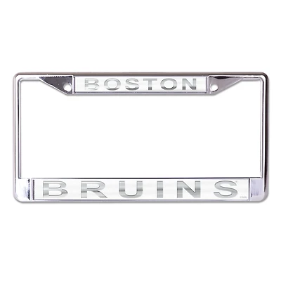 WinCraft Boston Bruins Primary Logo S/L Metal License Plate Frame