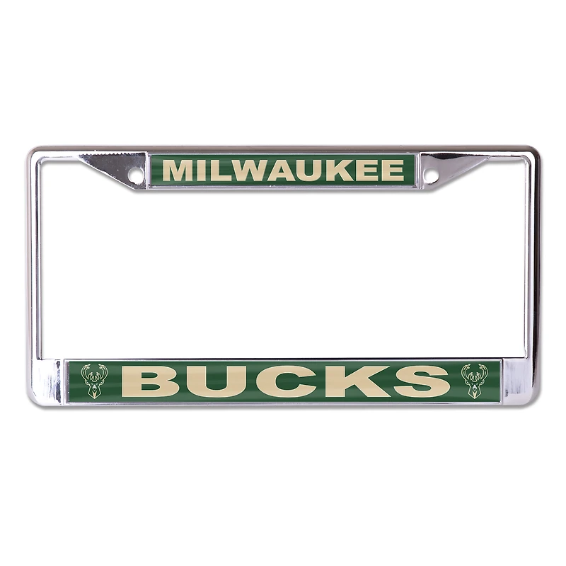 WinCraft Milwaukee Bucks S/L Metal License Plate Frame