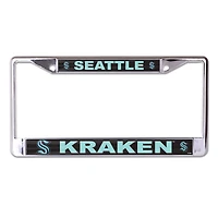 WinCraft Seattle Kraken Secondary Logo S/L Metal License Plate Frame
