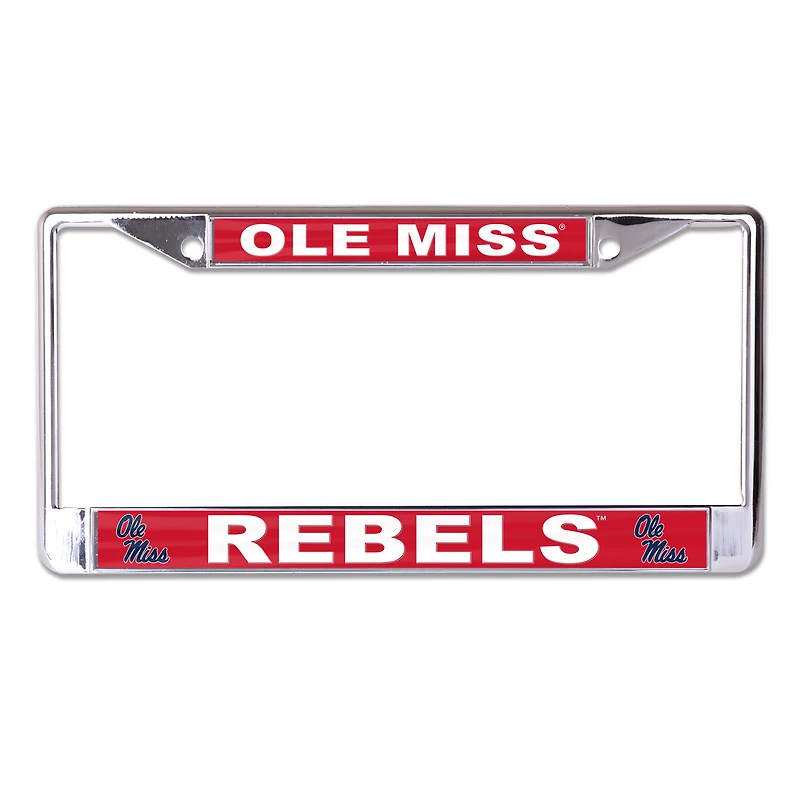 WinCraft Ole Miss Rebels S/L Metal License Plate Frame