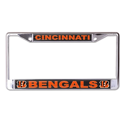 WinCraft Cincinnati Bengals Team Logo S/L Metal License Plate Frame