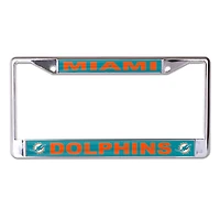 WinCraft Miami Dolphins Team Logo S/L Metal License Plate Frame