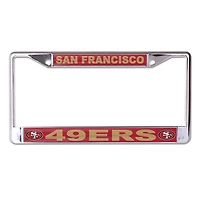 WinCraft San Francisco 49ers Team Logo S/L Metal License Plate Frame