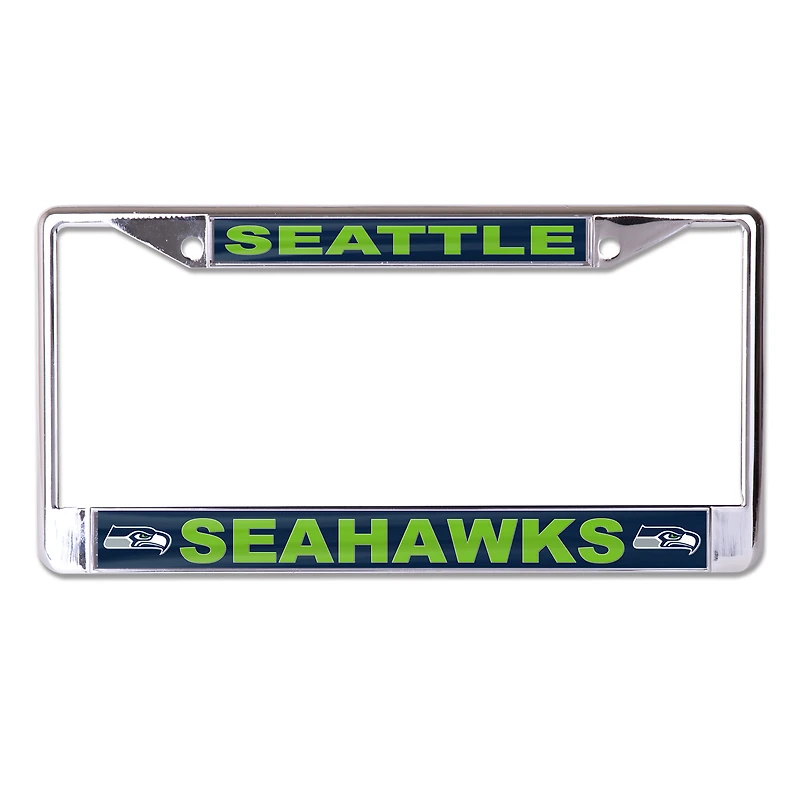 WinCraft Seattle Seahawks Team Logo S/L Metal License Plate Frame