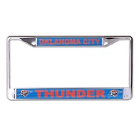 WinCraft Oklahoma City Thunder Primary Logo S/L Metal License Plate Frame