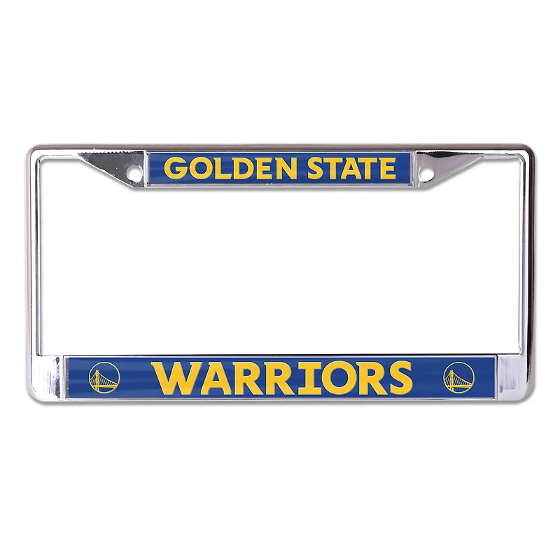 WinCraft Golden State Warriors Primary Logo S/L Metal License Plate Frame