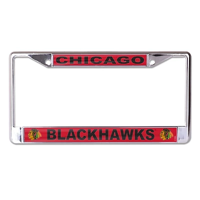WinCraft Chicago Blackhawks Primary Logo S/L Metal License Plate Frame