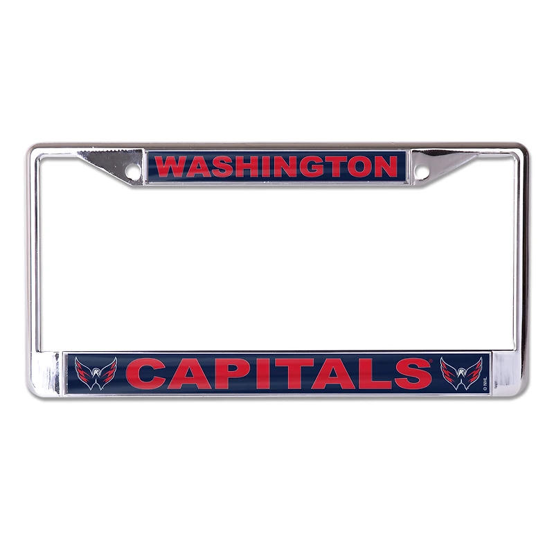WinCraft Washington Capitals Secondary Logo S/L Metal License Plate Frame