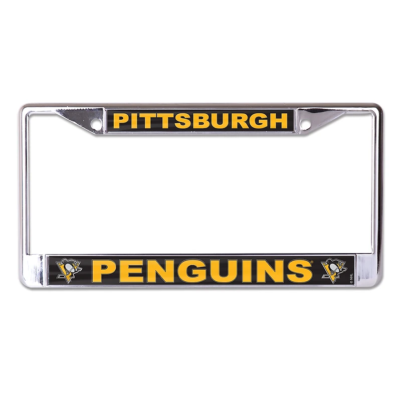 WinCraft Pittsburgh Penguins Primary Logo S/L Metal License Plate Frame
