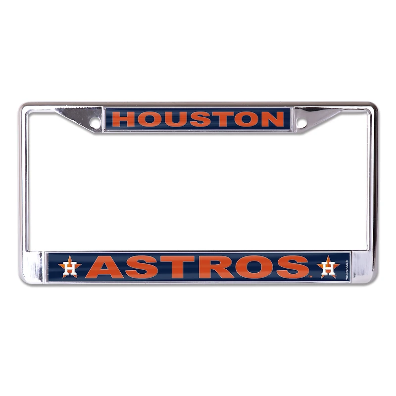 WinCraft Houston Astros Secondary Logo S/L Metal License Plate Frame
