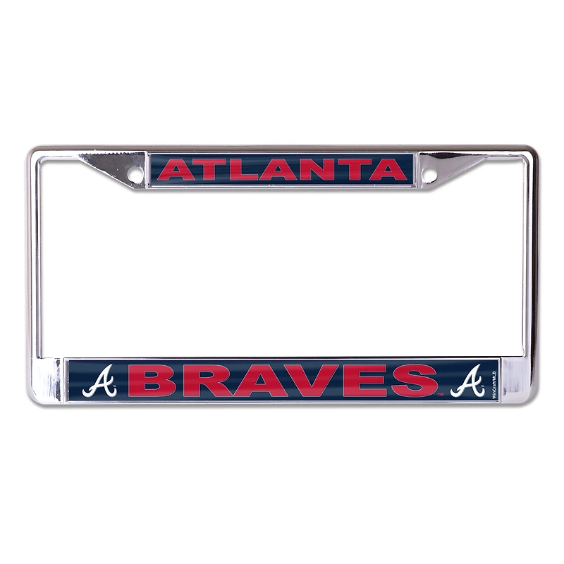 WinCraft Atlanta Braves S/L Metal License Plate Frame