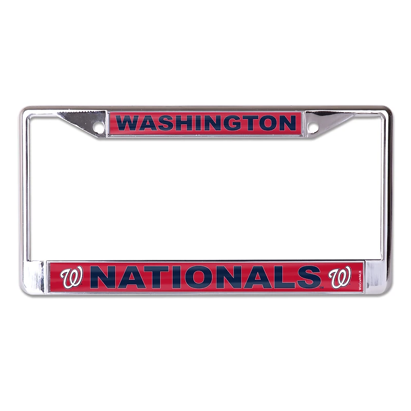 WinCraft Washington Nationals Secondary Logo S/L Metal License Plate Frame
