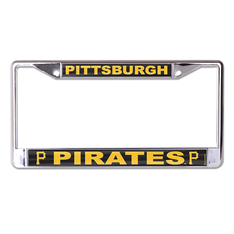 WinCraft Pittsburgh Pirates Secondary Logo S/L Metal License Plate Frame