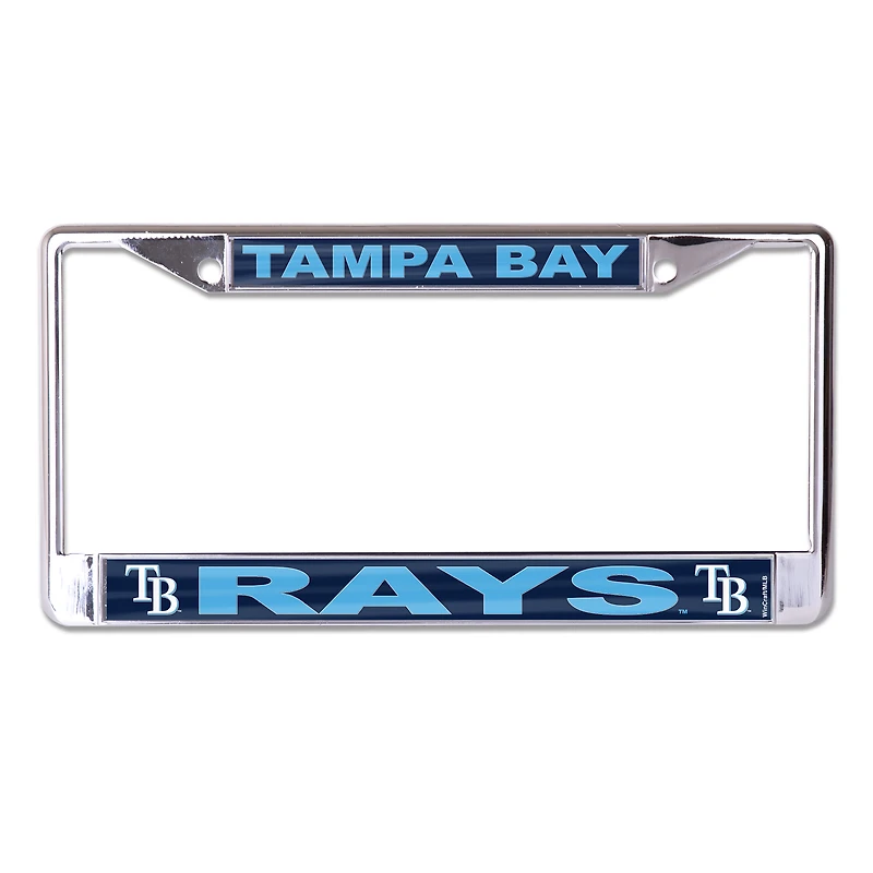 WinCraft Tampa Bay Rays Secondary Logo S/L Metal License Plate Frame