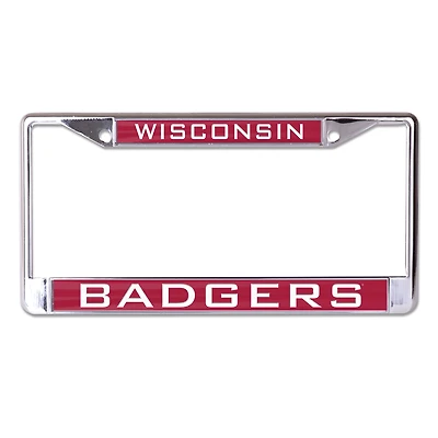 WinCraft Wisconsin Badgers S/L Metal License Plate Frame