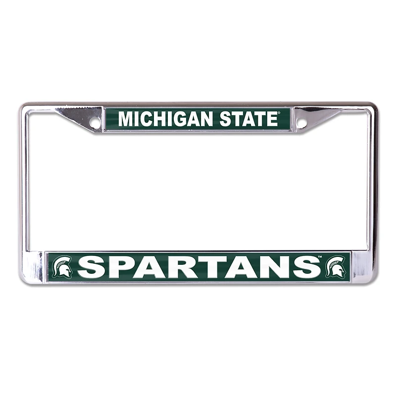 WinCraft Michigan State Spartans Primary Logo S/L Metal License Plate Frame