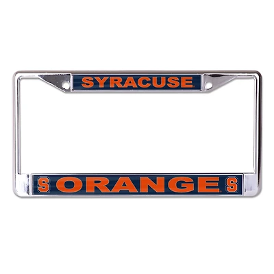 WinCraft Syracuse Orange S/L Metal License Plate Frame
